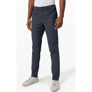Lululemon ABC Pant Slim *Tech Canvas 34" In Deep Navy Men’s Size 28 Waist